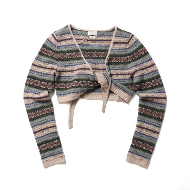 폴로 진스 Polo Jeans Fair Isle Cardigan  