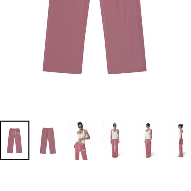 구해요)카시코 2000s Low-rise Track Pants Pink