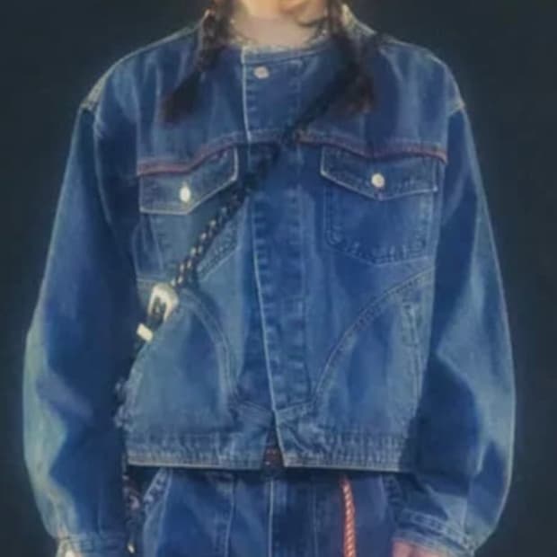 앤더슨벨 웨스턴 데님 자켓 S