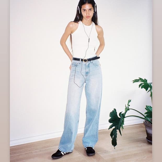nuuanu Rose Jean 누아누 로제 진 (1 size)