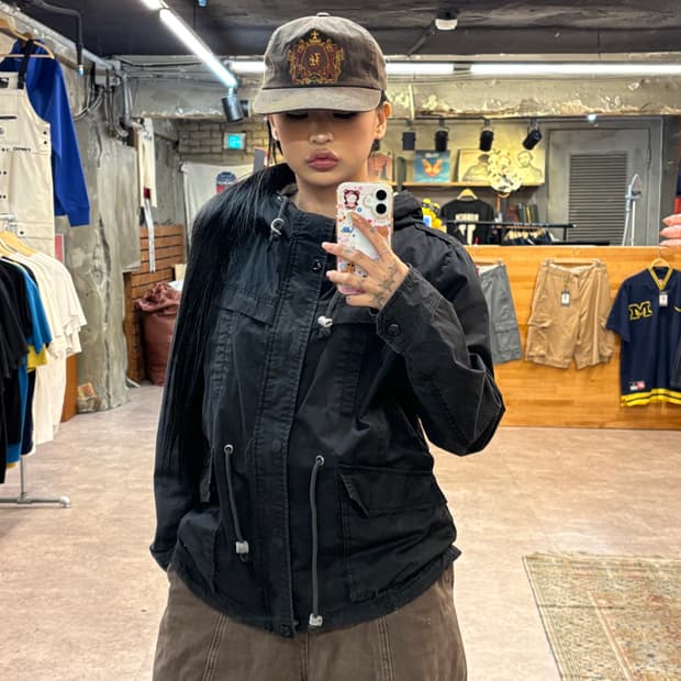 에드윈 블랙 카고 디테일 자켓 #csz4211