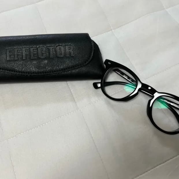이펙터 aw 블랙 안경