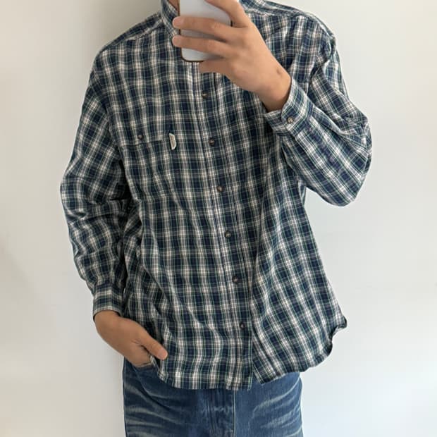 WEEKENDGAL 체크셔츠