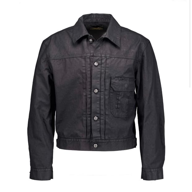 포그서비스 코팅 밀리터리 트러커 자켓