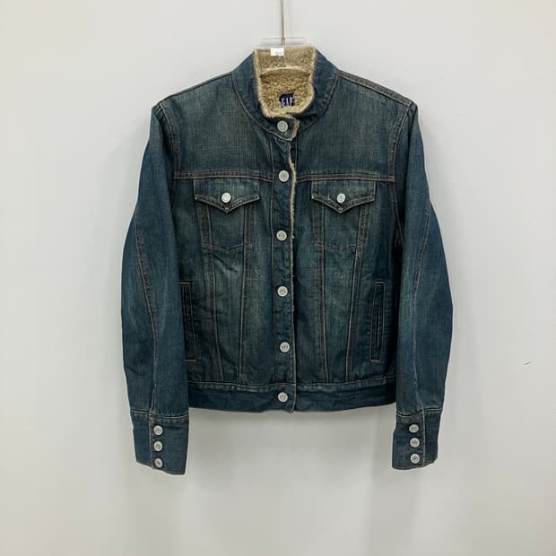 갭 셰르파 안감 데님 자켓 M