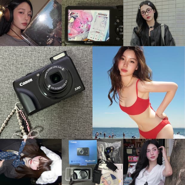 초민트 희귀/하이엔드 캐논 파워샷 canon S90 풀박 (s95)