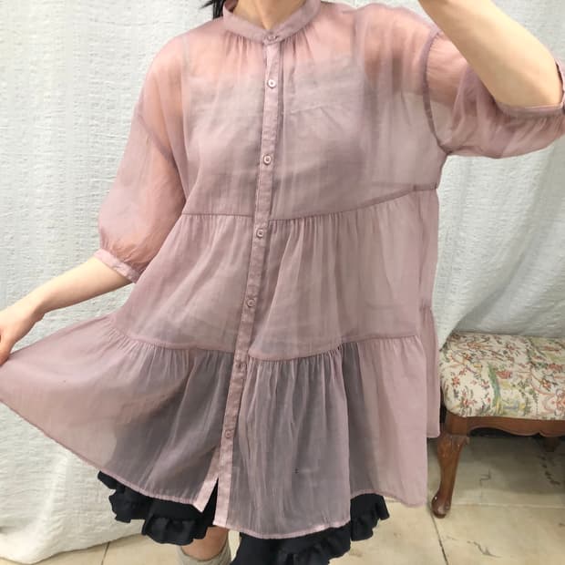 Lavender sheer mini ops