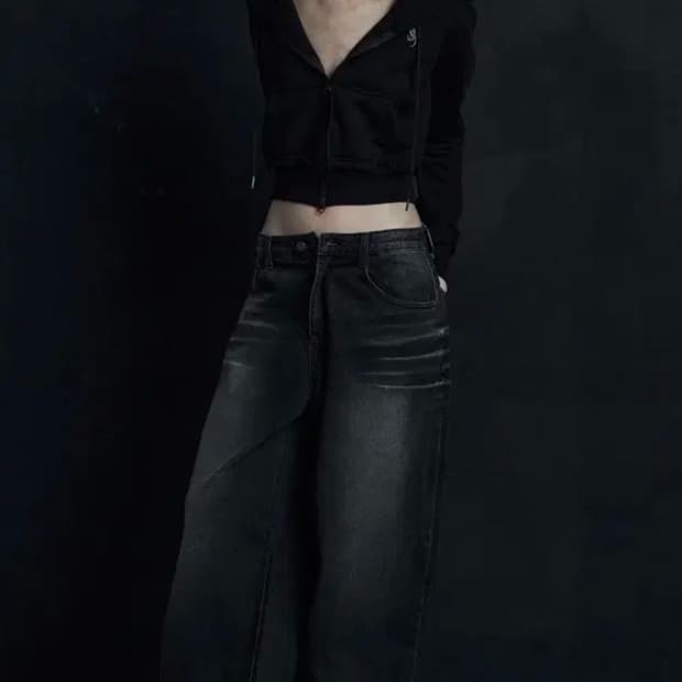 새상품) 시너진 오버사이즈 캣워싱 s