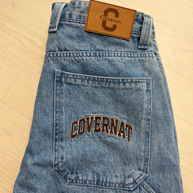 커버낫 청바지 데님팬츠 와이드팬츠 (새상품)