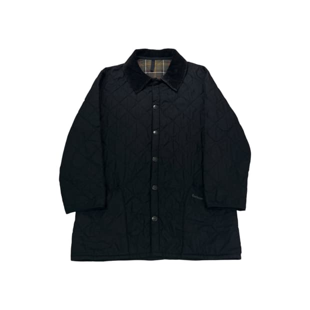 100 바버 인터네셔널 코듀로이 퀄팅 자켓