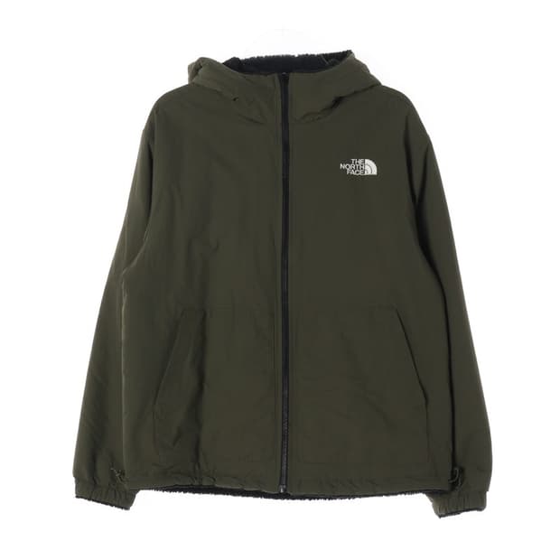 노스페이스 양면 뽀글이 바람막이 후드 집업 XL