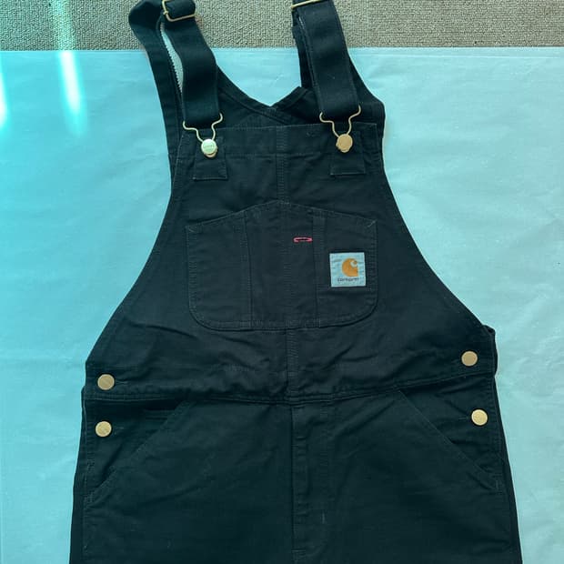 CARHARTT WIP 칼하트 블랙 오버롤 30/32