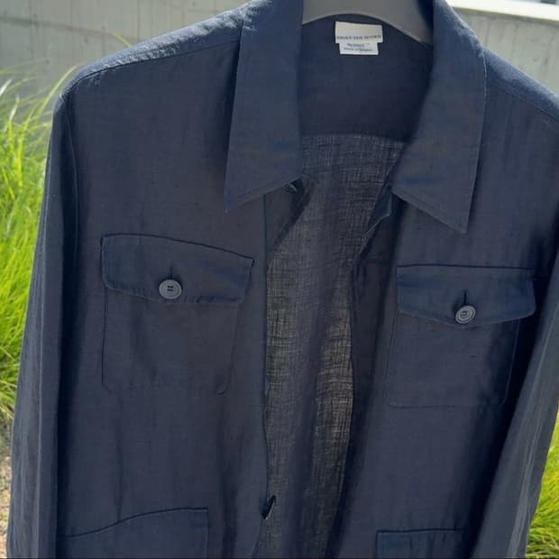 Multipocket Linen Shirt Jacket 상품이미지1