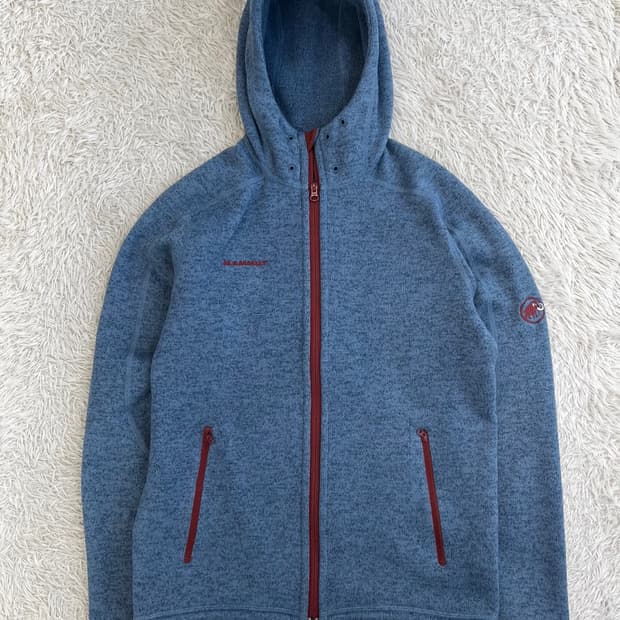 마무트 폴라텍 후디드 미드레이어 자켓/#30