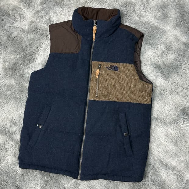 노스페이스 화이트라벨 패딩조끼 L