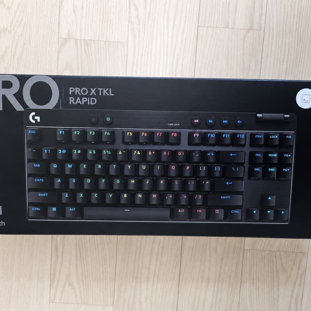 로지텍 지프로 G PRO X TKL RAPID 래피드트리거 게이밍 키보드