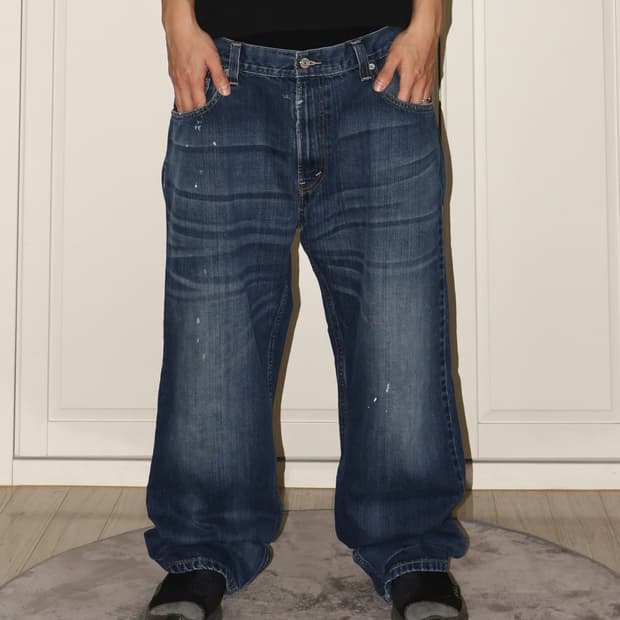 00‘s 리바이스 559 워싱 데님팬츠 [SE-208]