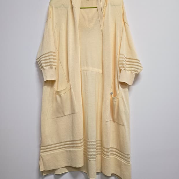 thursdayisland  후드 롱 가디건m