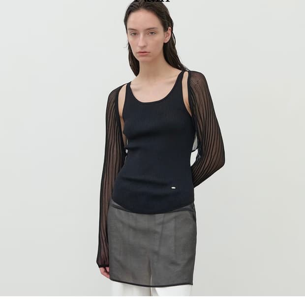 아뜰리에 나인 시스루 볼레로 세트