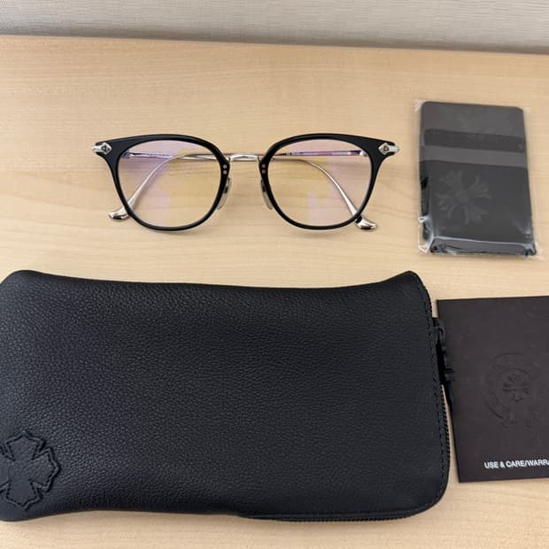 크롬하츠 샤가스 SHAGASS 블랙실버 49 사이즈 (레어 단종)