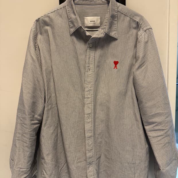 Ami 아미 스트라이프 셔츠 