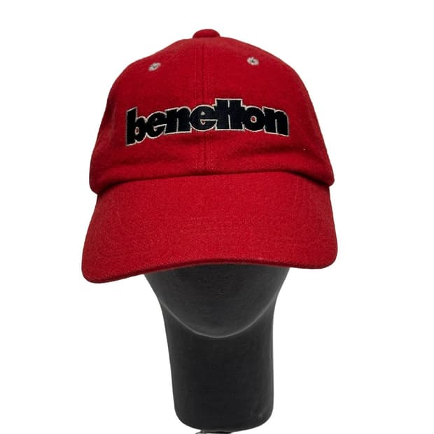 90’s benetton wool six panal ball cap