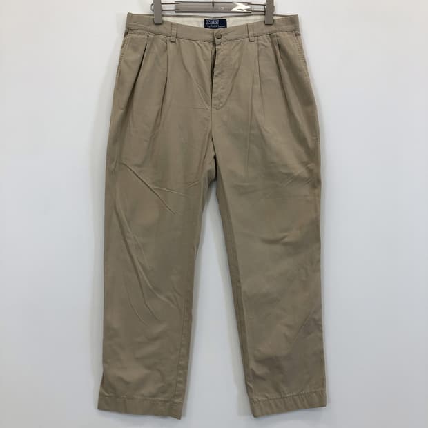 폴로 랄프로렌 00s 원턱 치노팬츠 34 인치