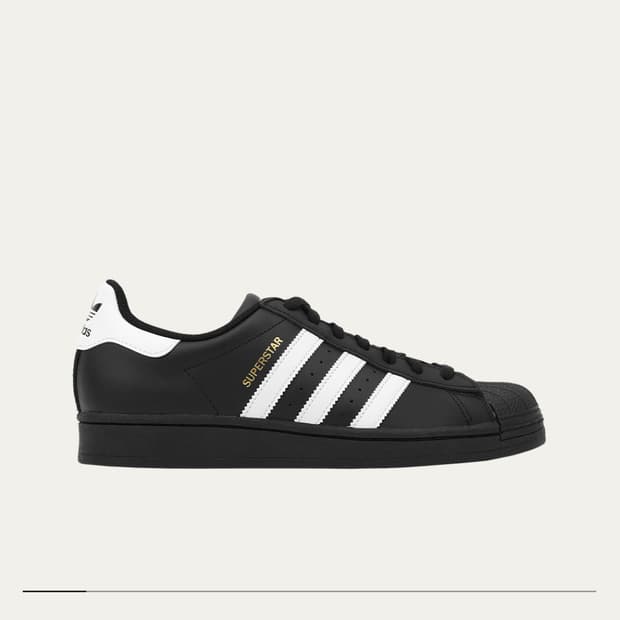 Adidas Superstar Core Black White