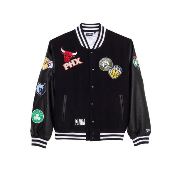 [NEW ERA] NBA 배지 바머 자켓