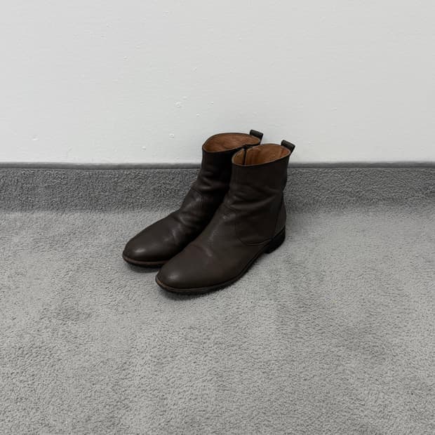 Margaret Howell side zip boots