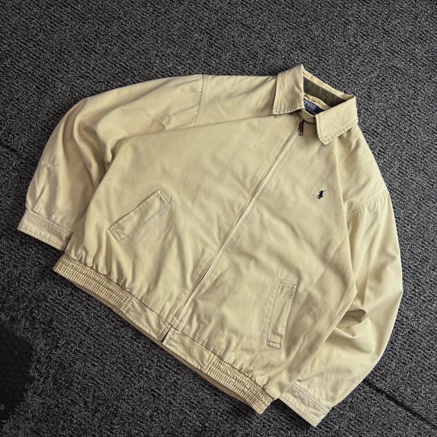 폴로 랄프로렌 아카이브 포니로고 해링턴 자켓 3909