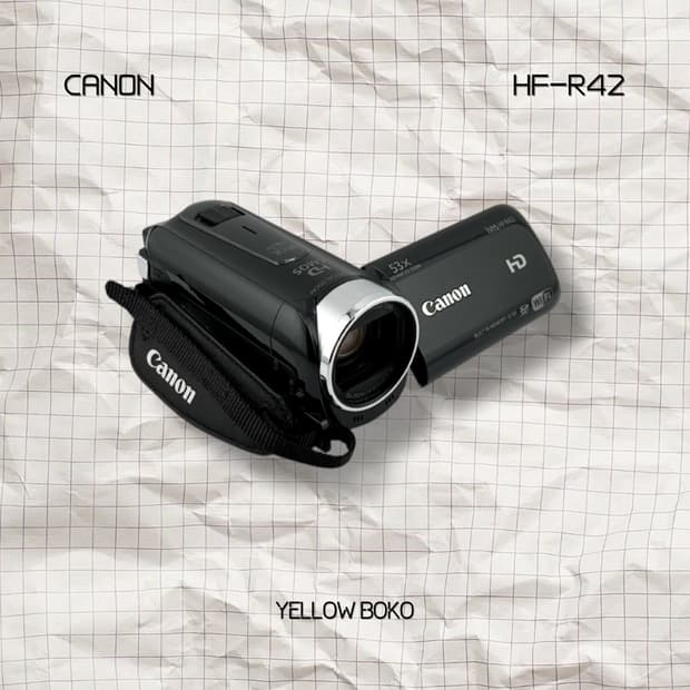 [브이로그용] 캐논 빅시아 VIXIA HF-R42 비디오 홈카메라 캠코더