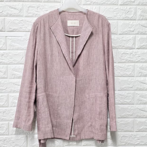 택포// 19s 한섬 SJ SJ 핑크 블레이저  L