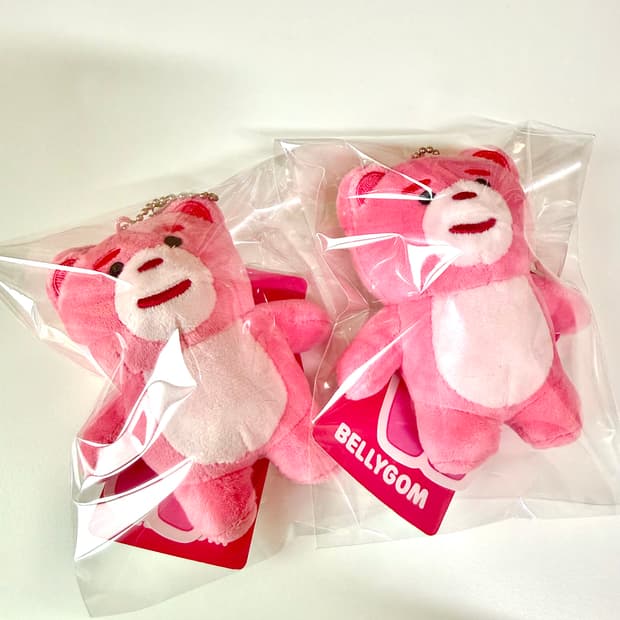 벨리곰 인형 키링 2종 세트 일괄
