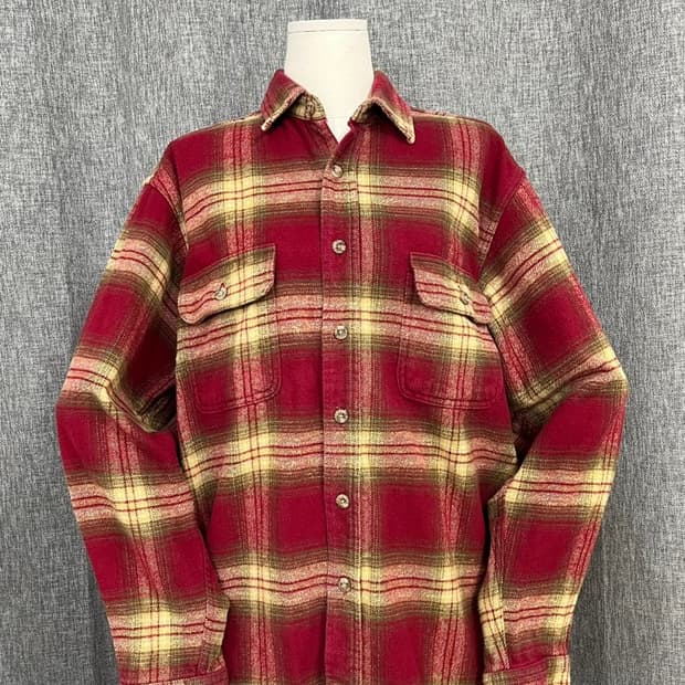 필드앤스트림 플란넬 체크 셔츠/#3514