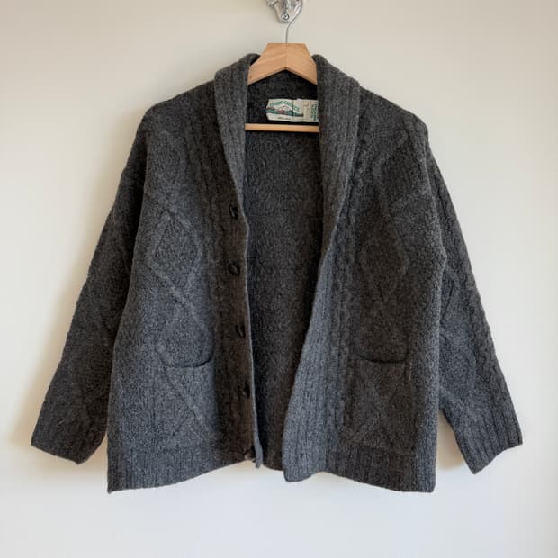 아란크래프트(arancrafts) 헤비울 가디건(IRELAND)