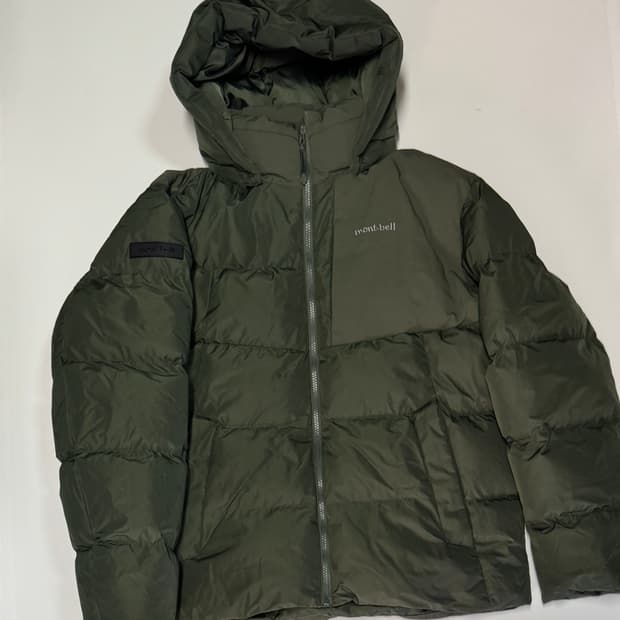 몽벨 mont-bell 24년도 부스트 후드 패딩 XL