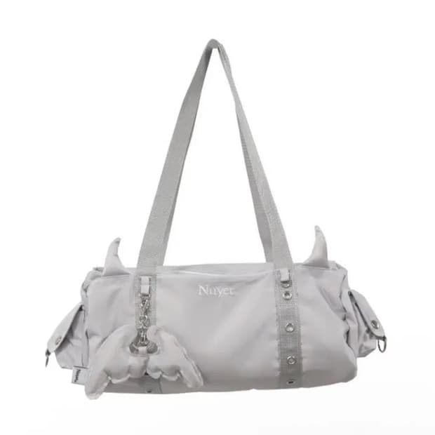 누엣 데빌 보스턴백 숄더백 블랙 nuyet