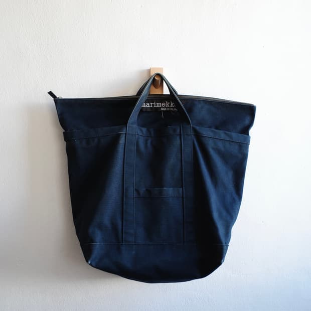 마리메꼬 캔버스 토트백