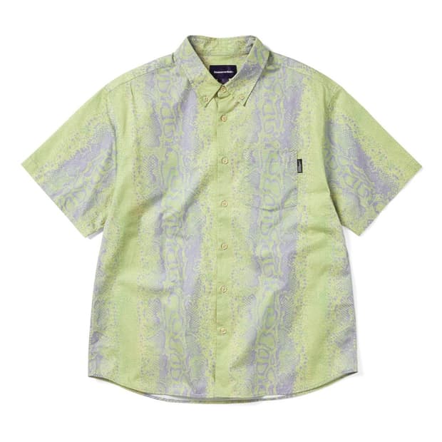 디스이즈네버댓 Python S/S Shirt Light Green