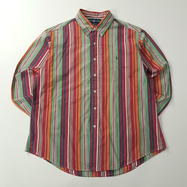 CK356 XL 폴로 00s 올드스쿨 스트라이프 셔츠 남방