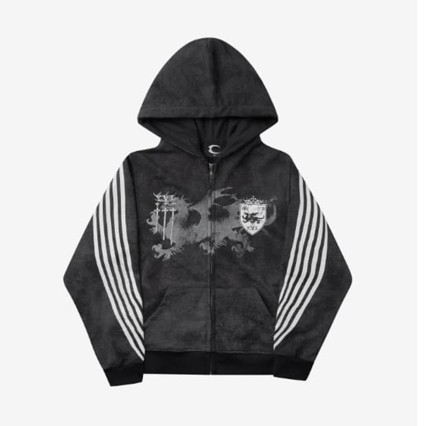 Cozyworldwide 후드집업 블랙 S