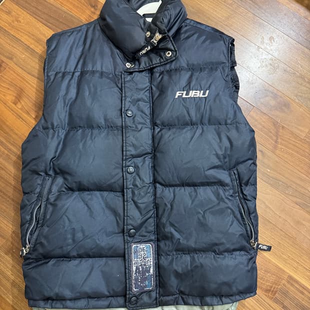 Fubu 별 포인트 패딩조끼 사이즈 100