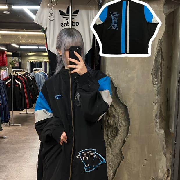 리복 점퍼 블랙 100  #csz2408ㅍ