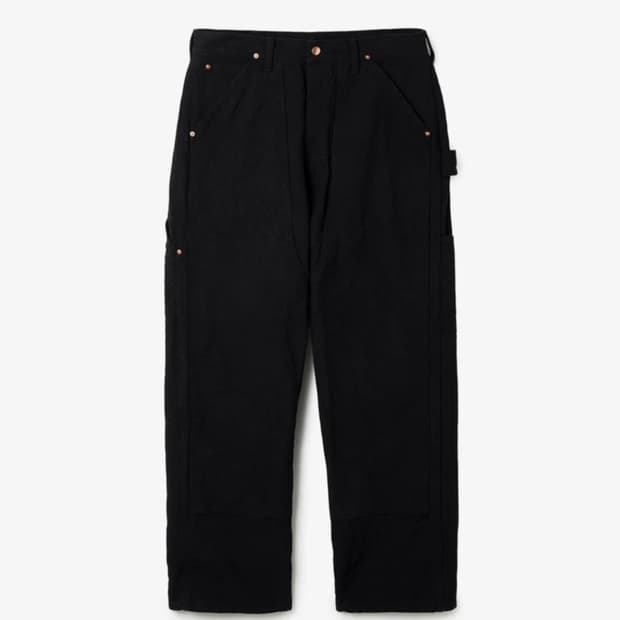 [새] 26SS 코모리 코튼 덕 페인터팬츠 블랙