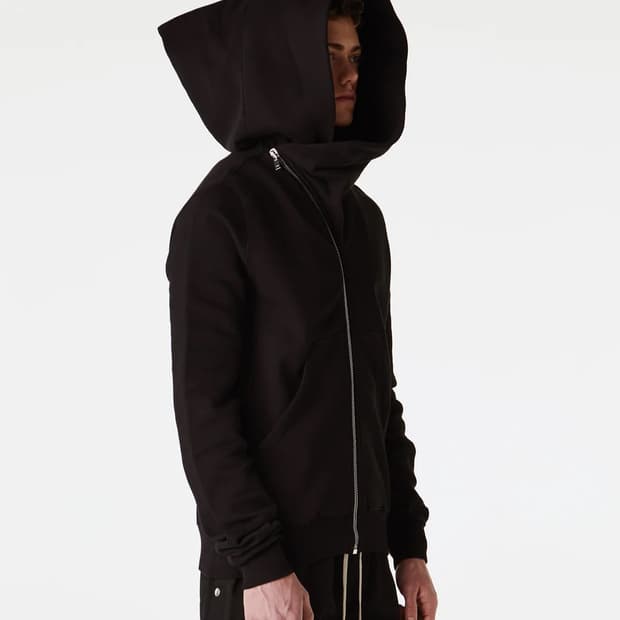 [L] 25SS 릭오웬스 다크쉐도우 마운틴 후드 집업 블랙 RIG