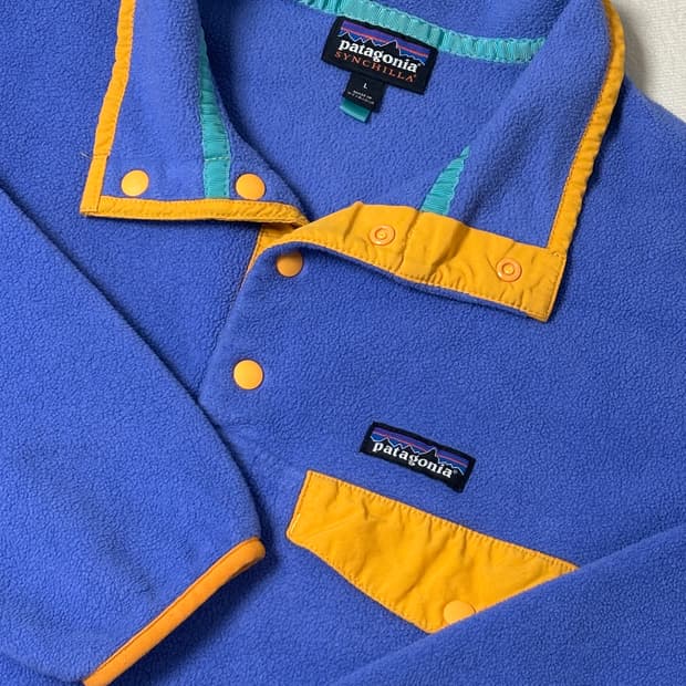 파타고니아 신칠라 퍼플 옐로우