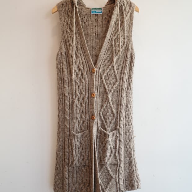 John Molly 존 몰리 롱 아란 니트 (MADE IN IRELAND