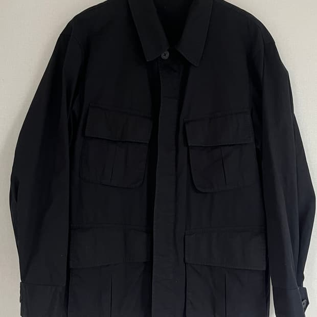 [L] 유니클로 U 정글 퍼티그 BDU 필드 자켓 네이비