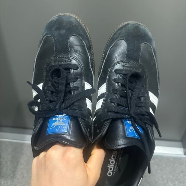 아디다스 삼바 블랙 285